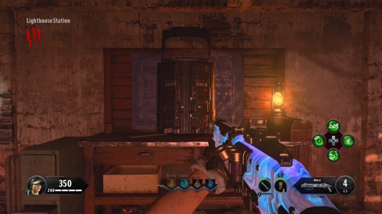 如何在《使命召唤：黑色行动4》僵尸模式中制作防暴盾牌